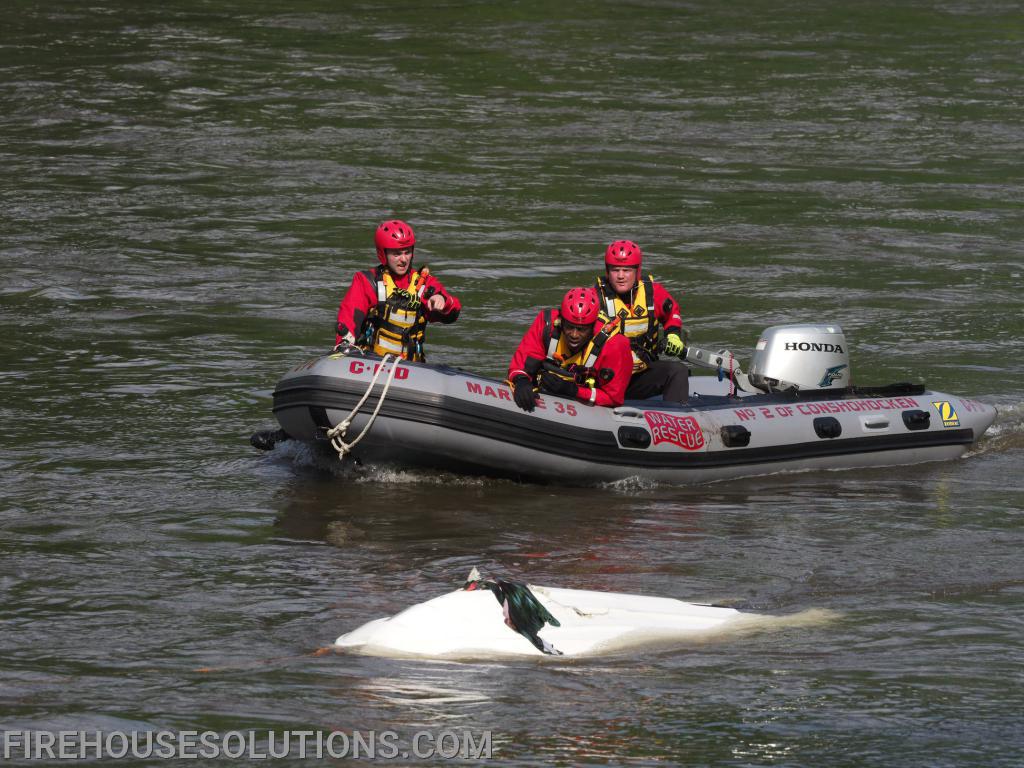 Water Rescue, West Conshohocken 2018